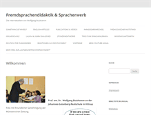 Tablet Screenshot of fremdsprachendidaktik.de